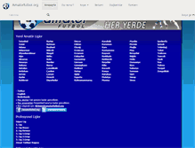 Tablet Screenshot of amatorfutbol.org